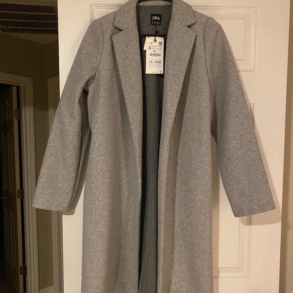 Zara Lapel Coat